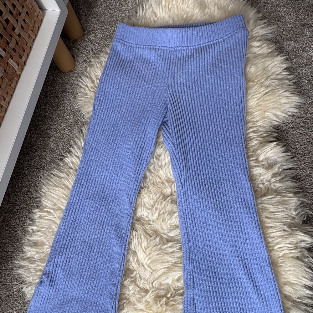 Girls Flared Leggings, Soft